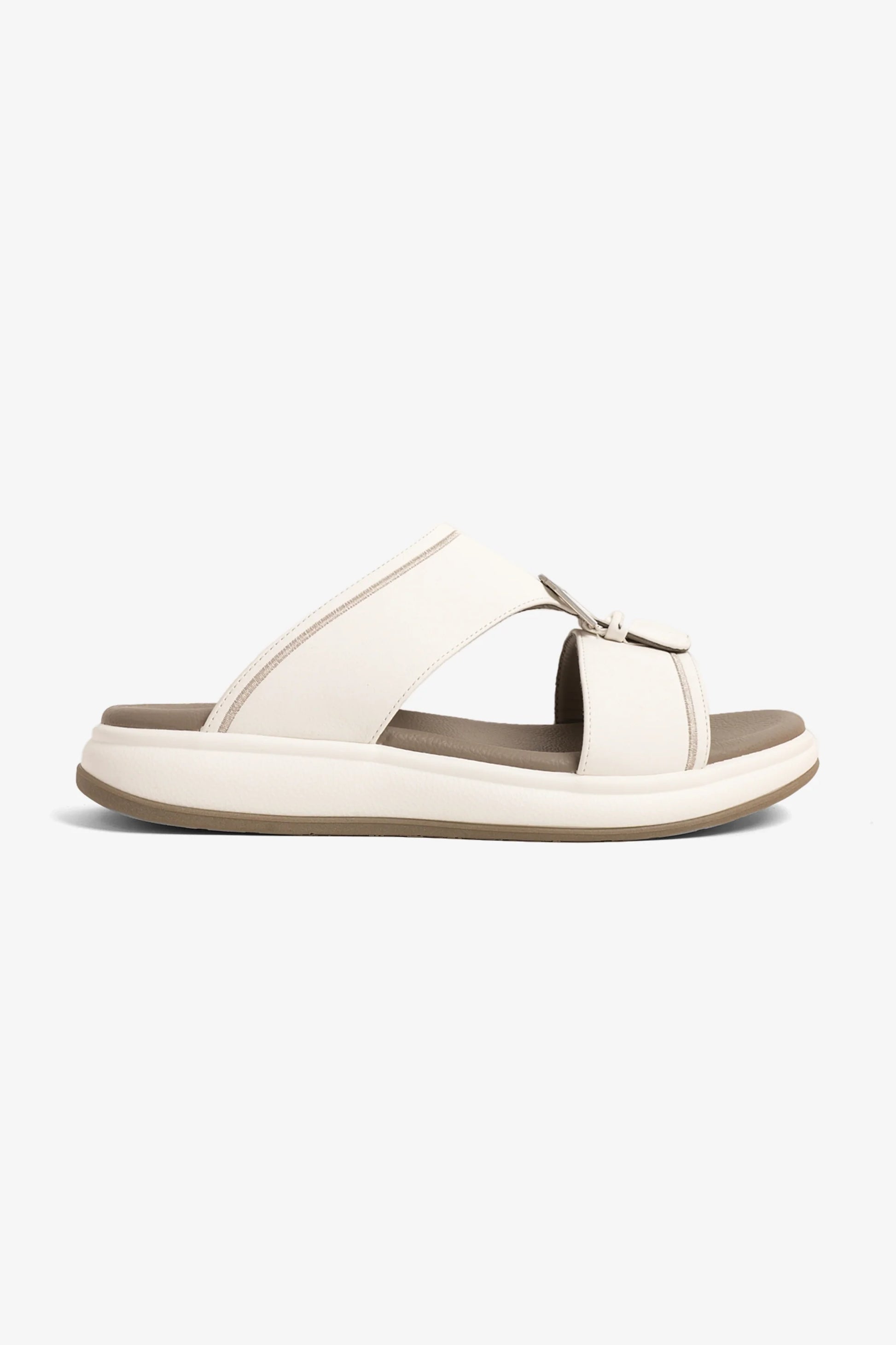 Comfort Plus Men's Adapt Arabic Sandals White MSDGBCPTD101