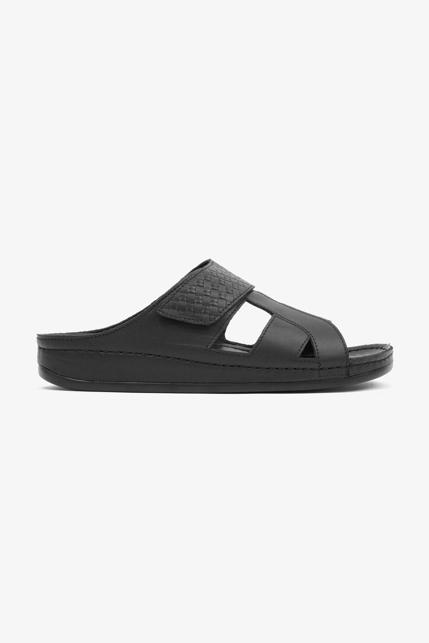 Comfort Plus Men's Arabic Sandals Black MSDCPAV05