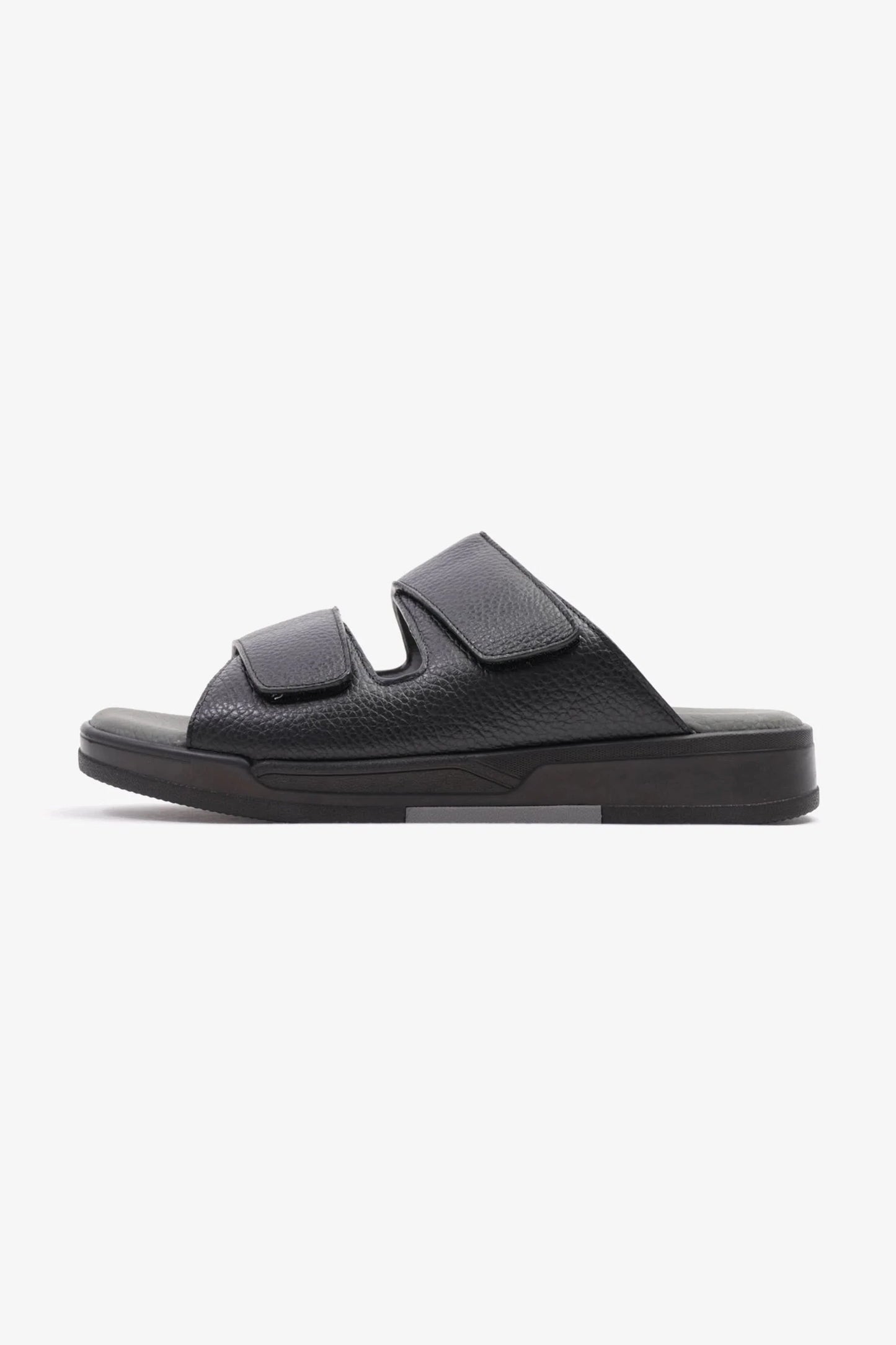 Cavalier Uomo Men's Leather Arabic Sandals Black MSDCVHAR315