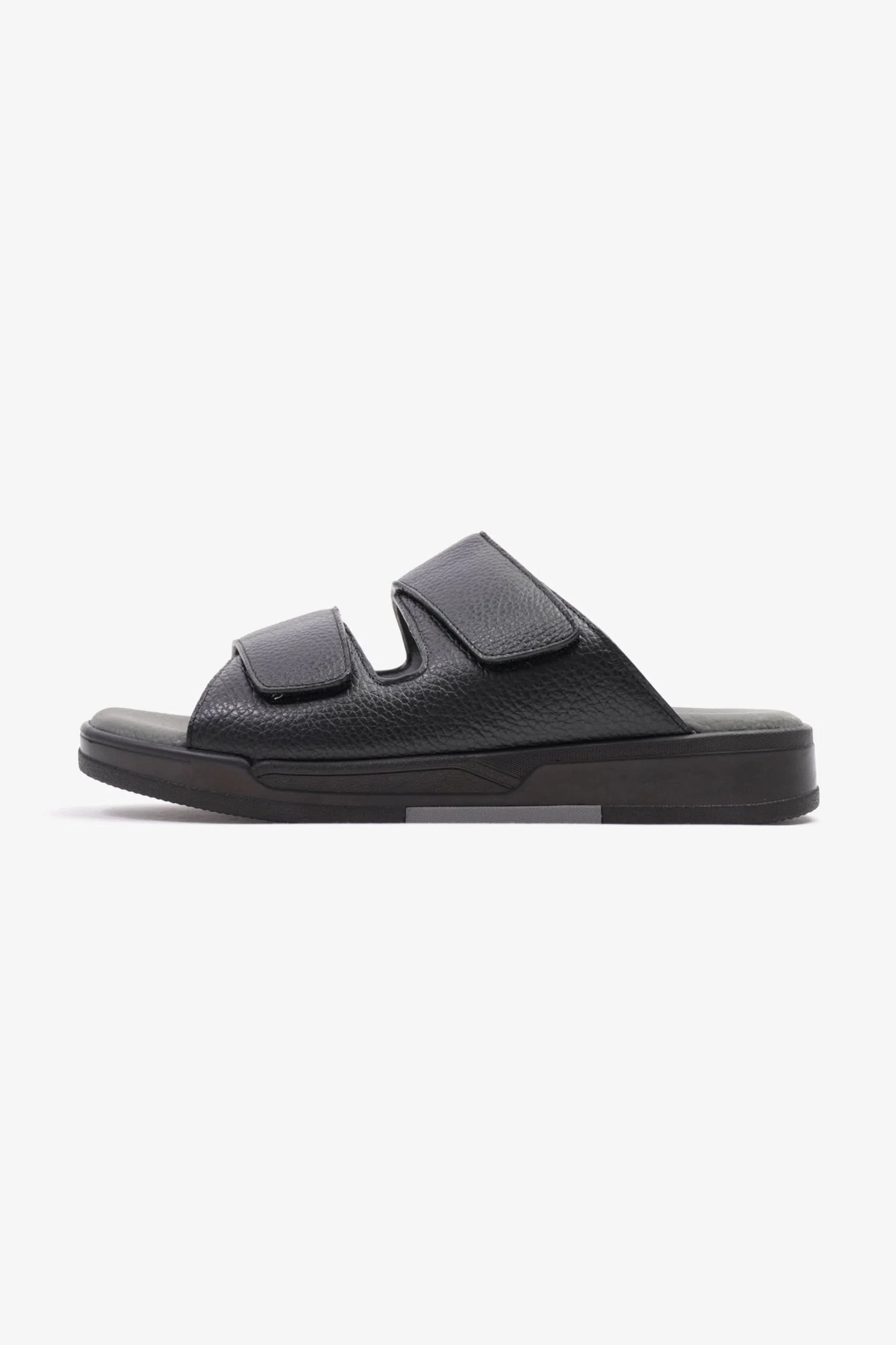 Cavalier Uomo Men's Leather Arabic Sandals Black MSDCVHAR315