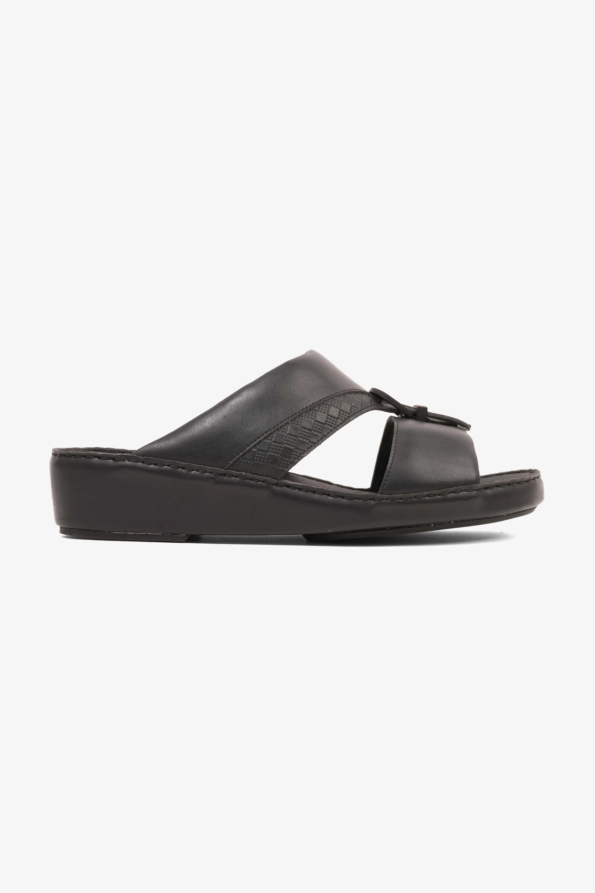 Comfort Plus Men's Traditional Style Sandals Black MSDCP901136