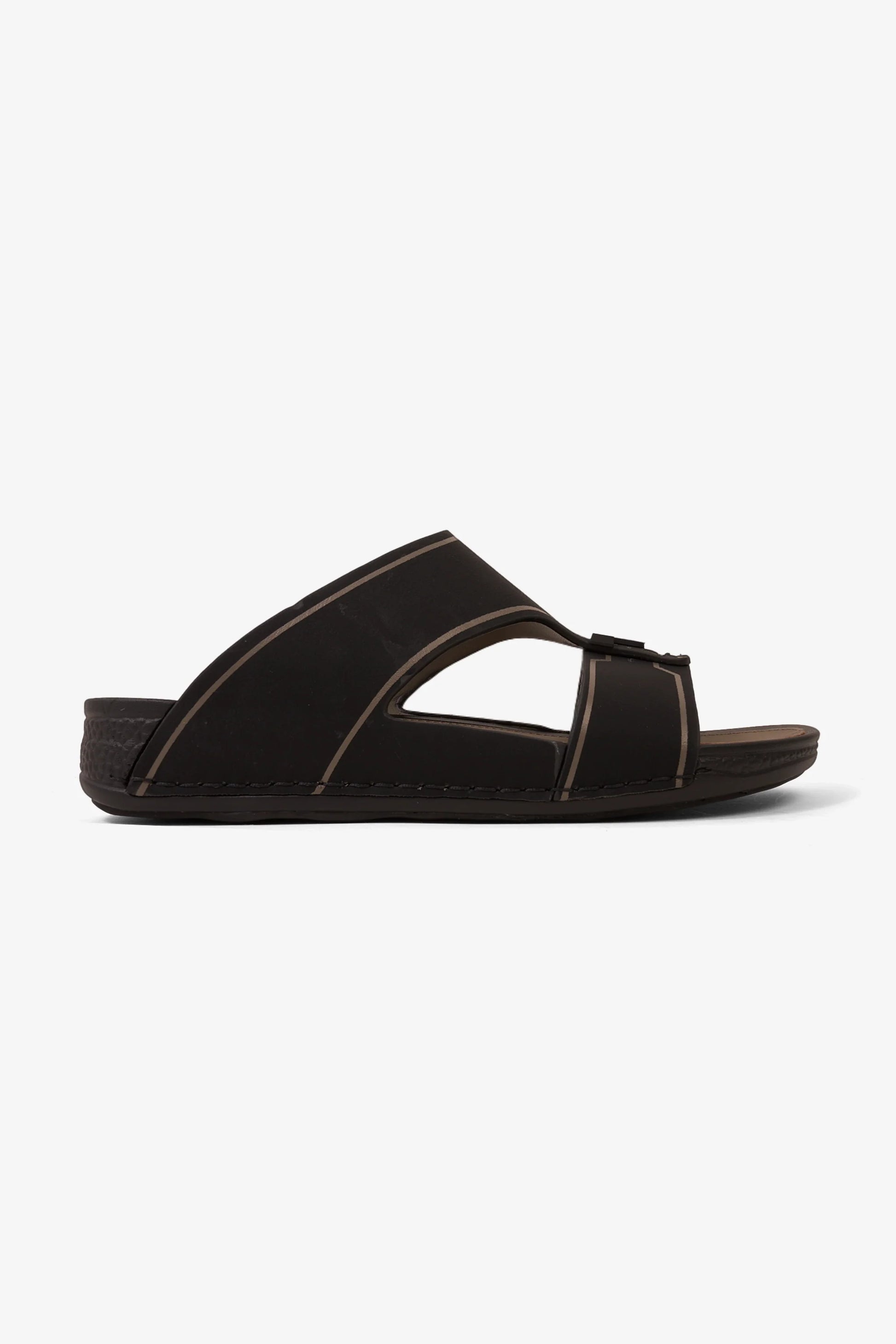 Comfort Plus Men's Equilibrium Walk Arabic Sandals Black MSDGBCPAS107