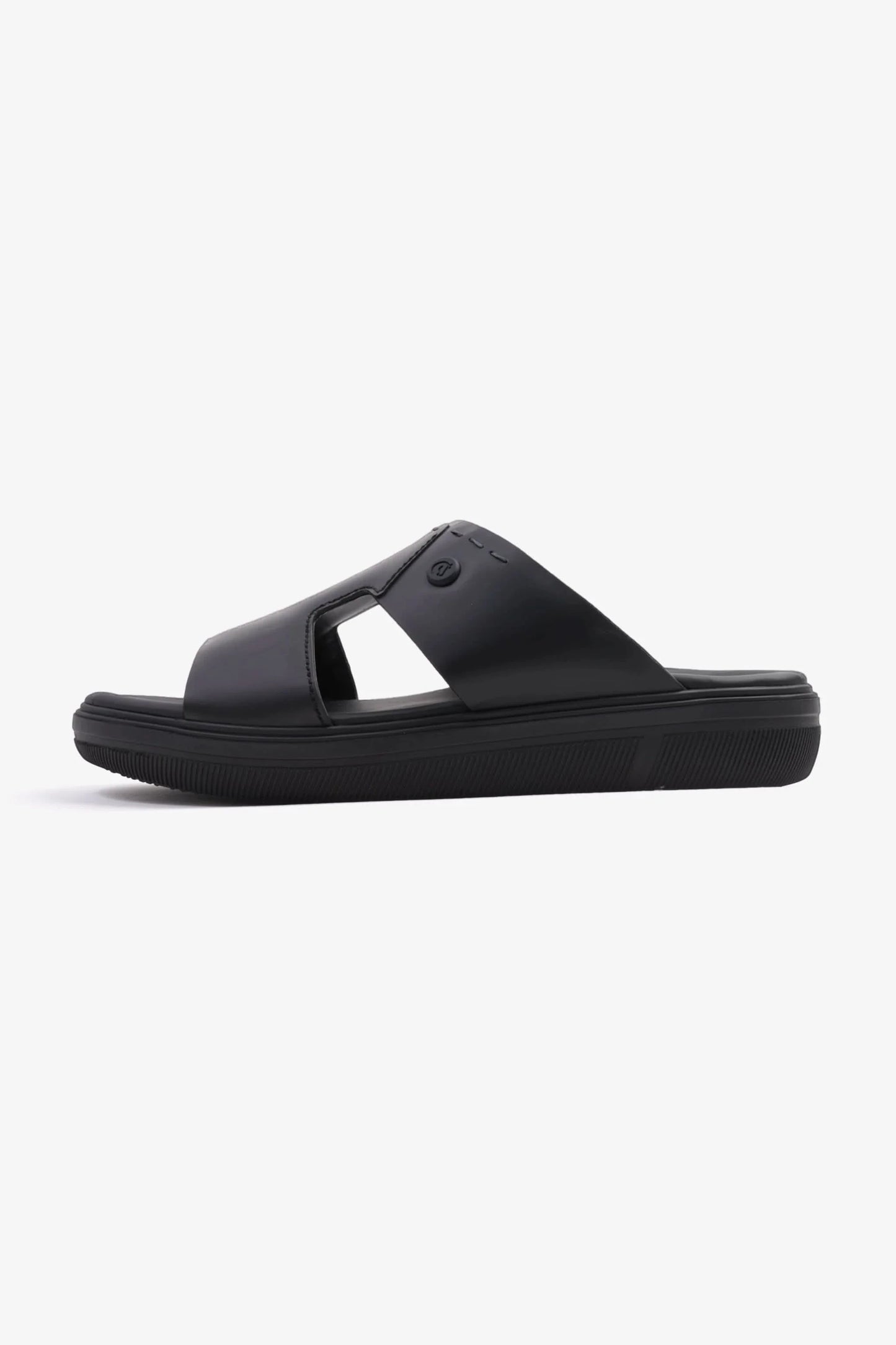 Cavalier Uomo Men's Slip-On Arabic Sandals Black MSDCVJS503