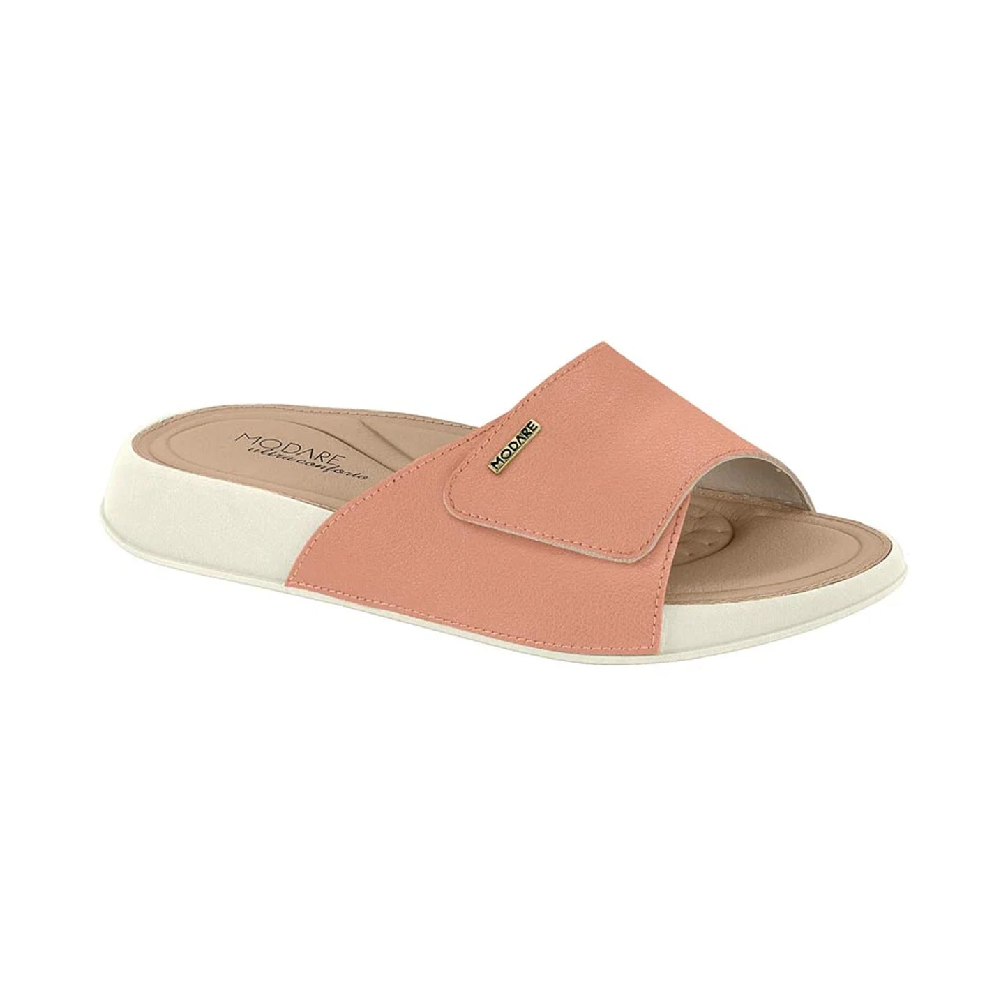 Modare Ladies Napa Floather Slip On Sandals Peach