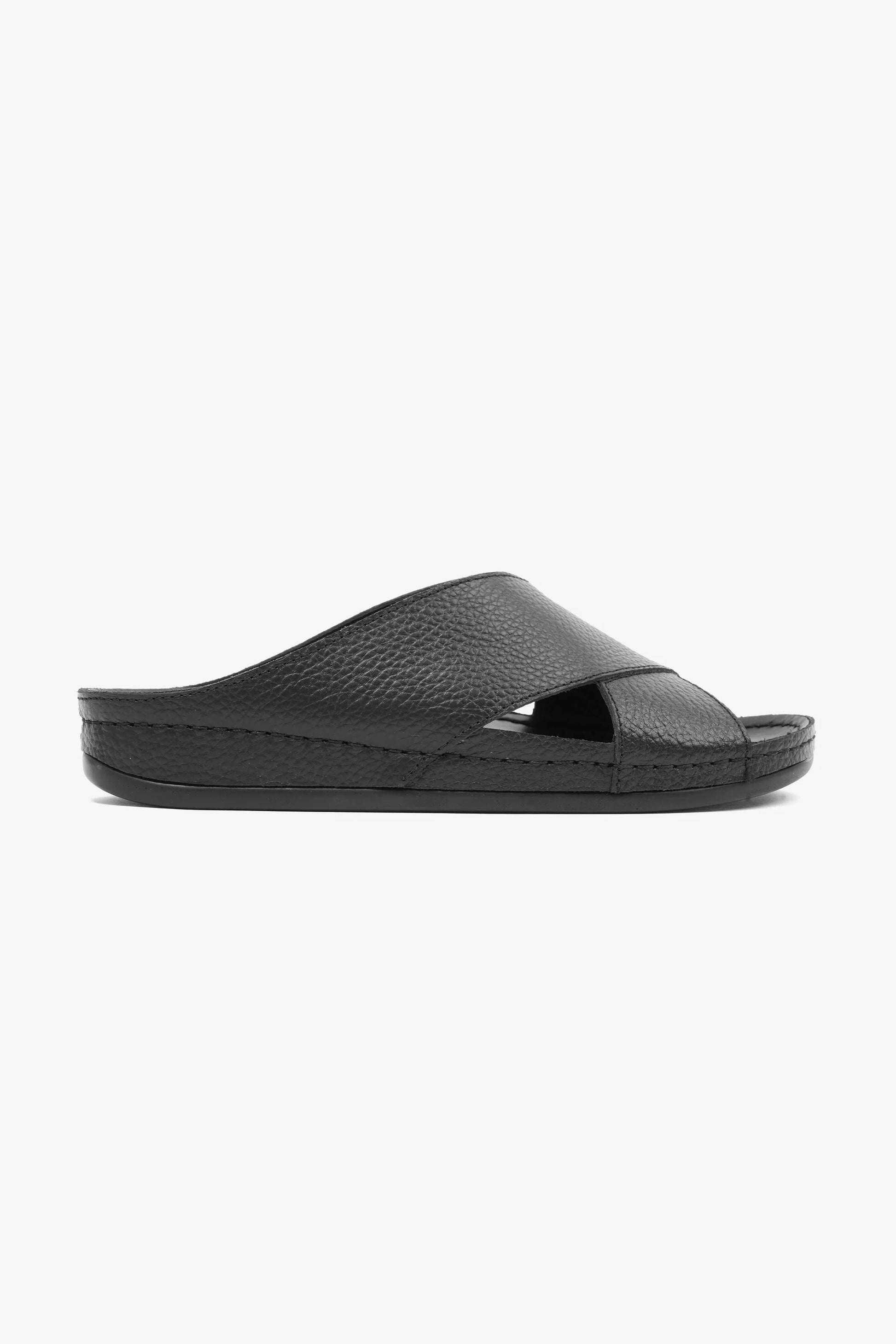 Comfort Plus Men's Arabic Sandals Black AV06