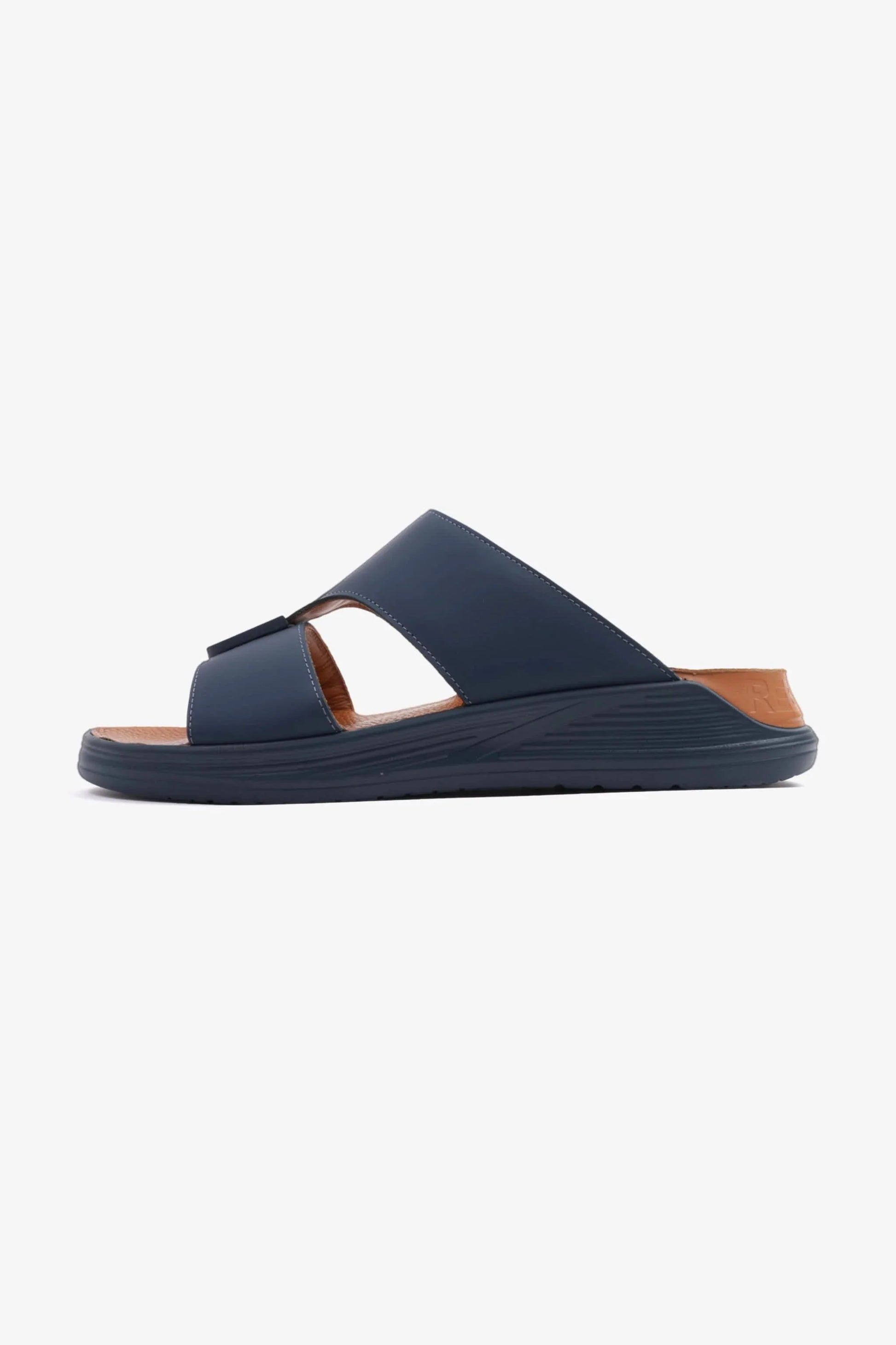 Cavalier Uomo Men's Classic Arabic Sandals Navy MSDCVSUN507