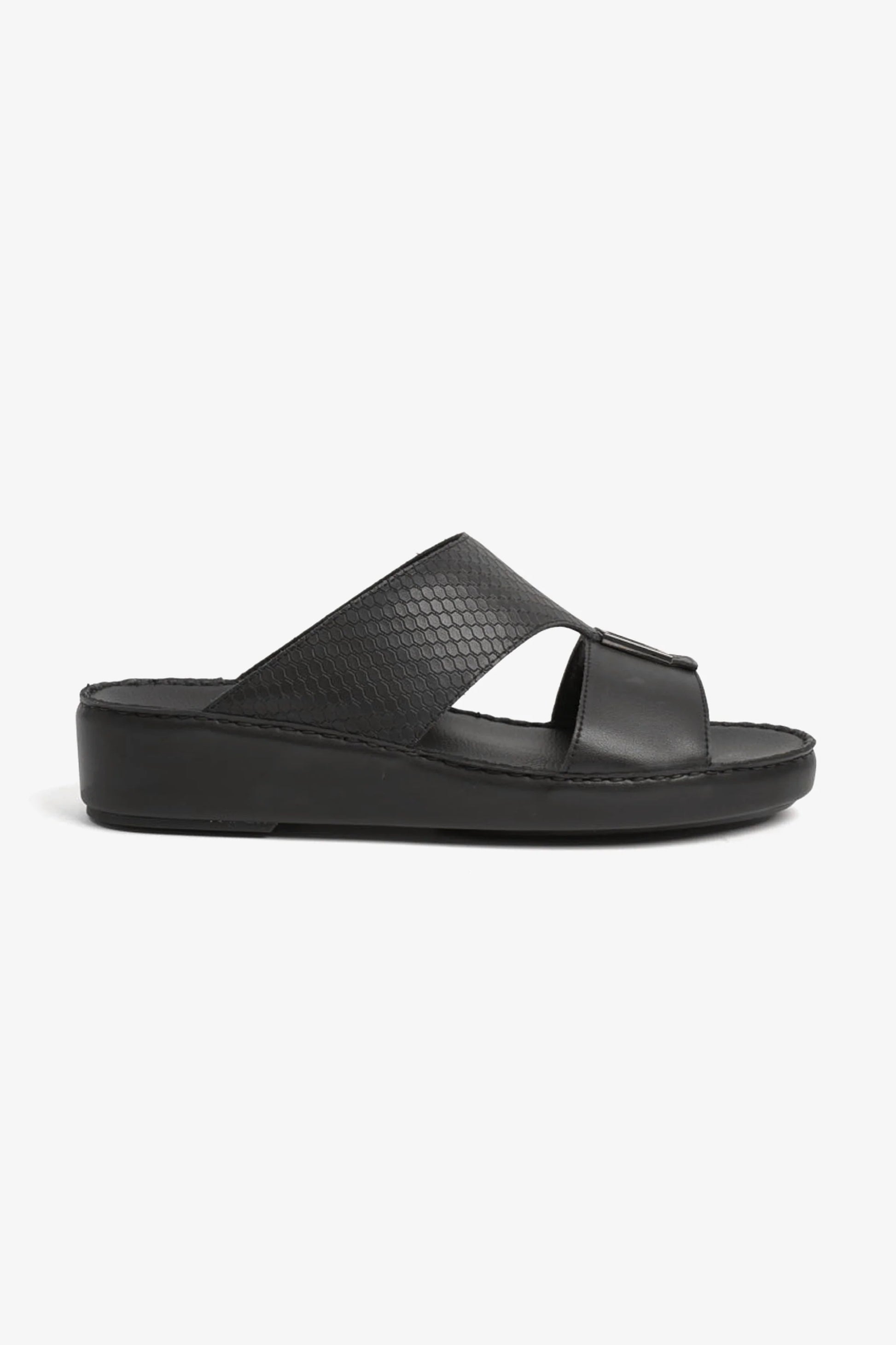 Cavalier Uomo Men's Arabic Sandals Black CV1110