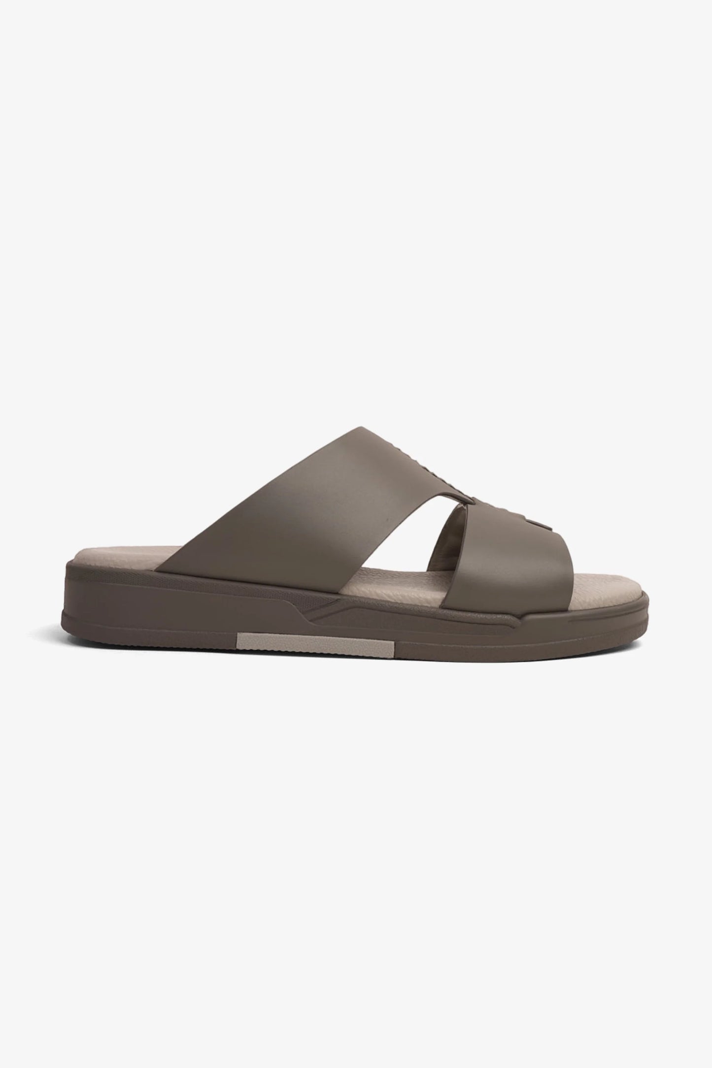 Cavalier Uomo Men's Leather Sandals Dark-Grey MSDCVHAR331