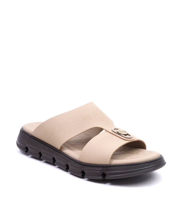 COMFORT PLUS MENS SANDALS  -  CP1006 MANDORLA - Seventy7