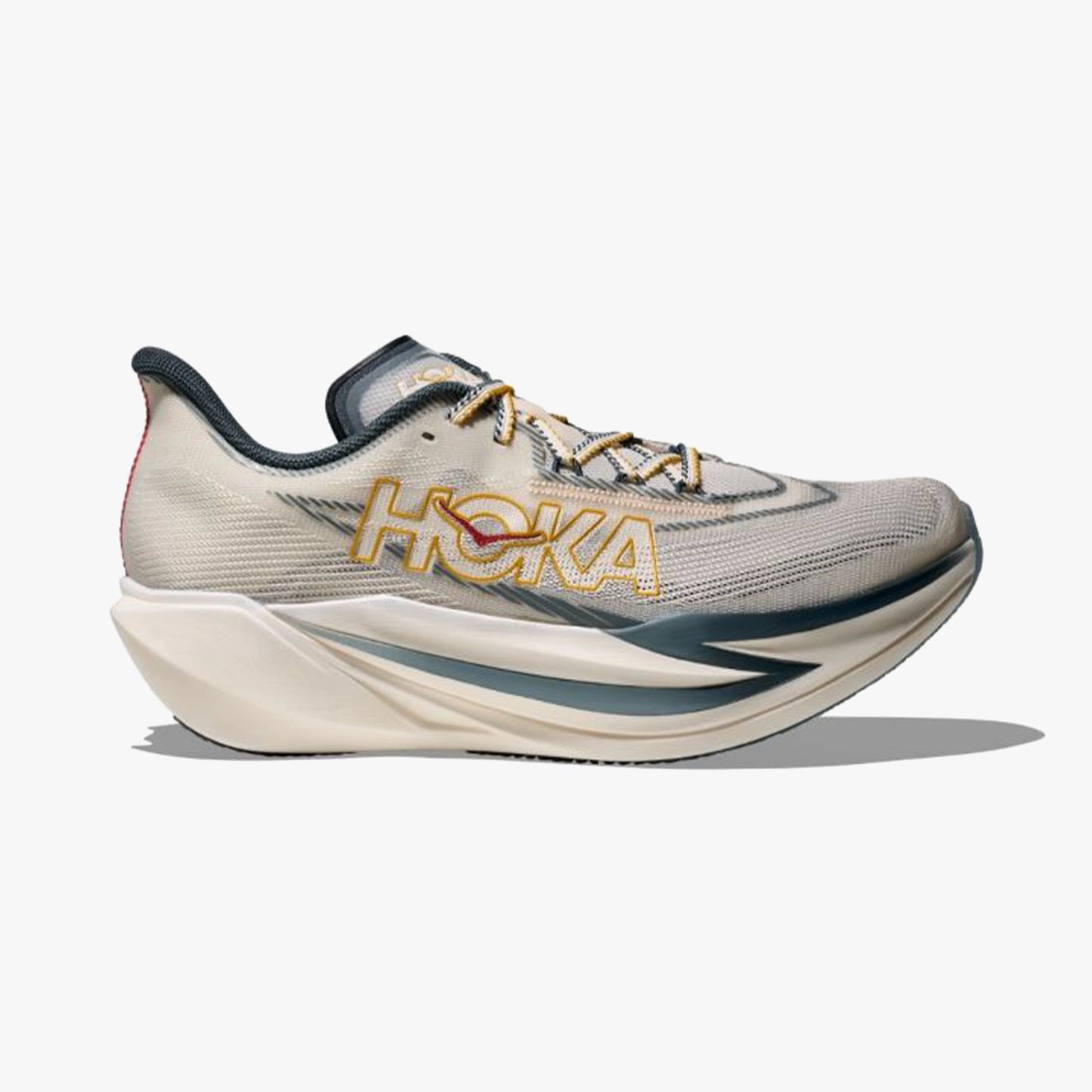 HOKA CIELO X1 3.0 UNISEX SHOESALABASTER / YELLOW GOLD