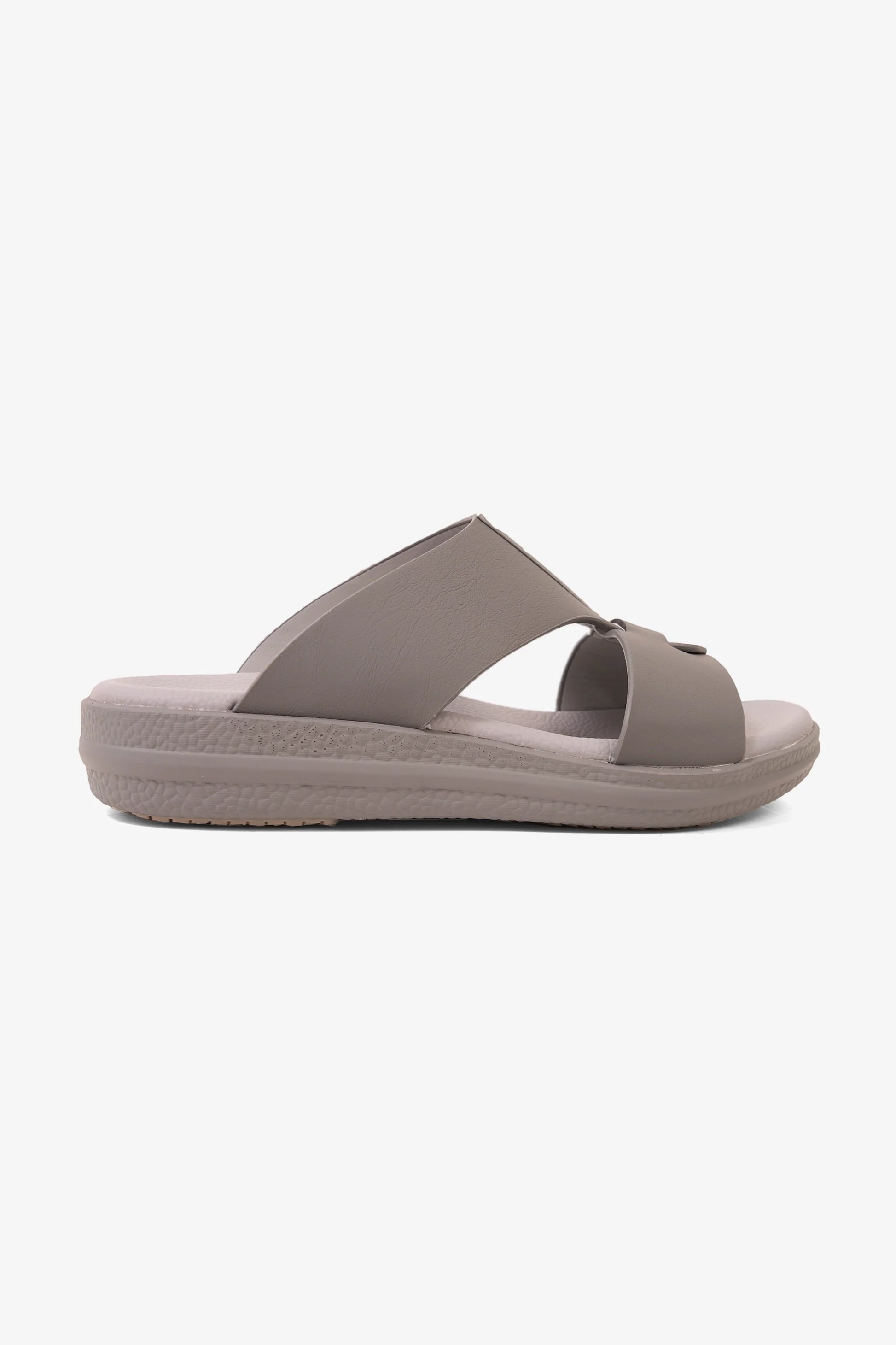Comfort Plus Men's Glide Luxe Arabic Sandals Grey MSDGBCPRS103