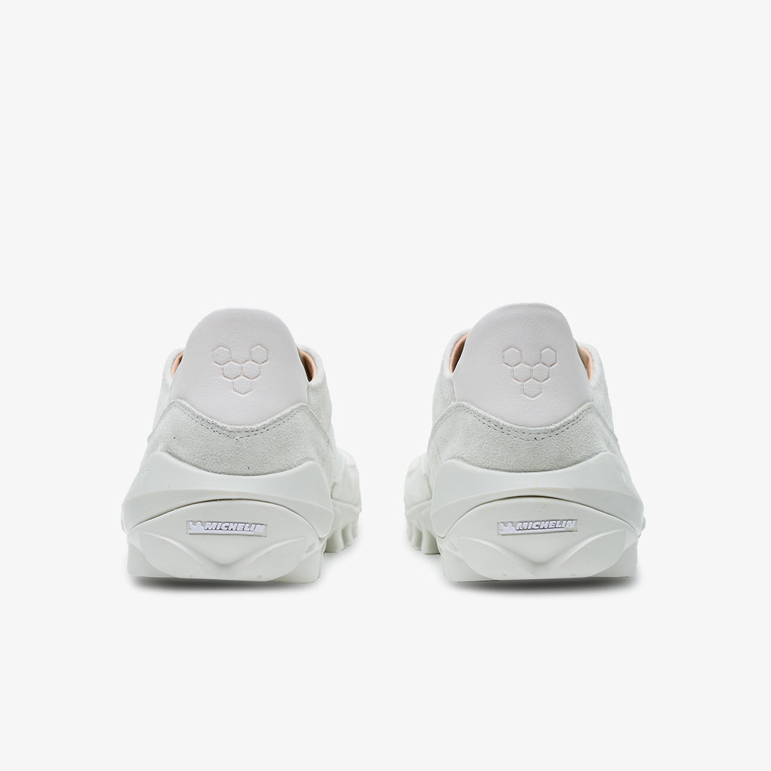 Novus Womens Trainer Shoes White Leather