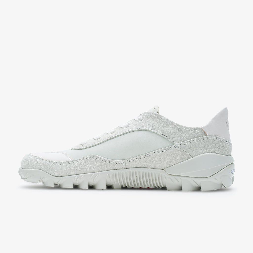 Novus Womens Trainer Shoes White Leather