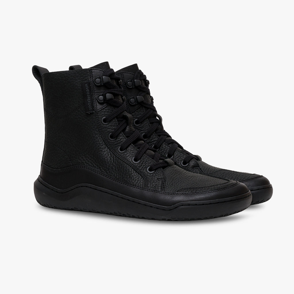 Vivobarefoot Gobi Boot Women's - Obsidian - Sole Therapy