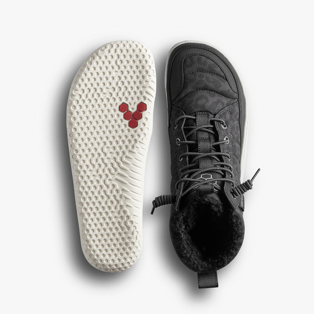 Gobi Hiber Womens Black Leopard