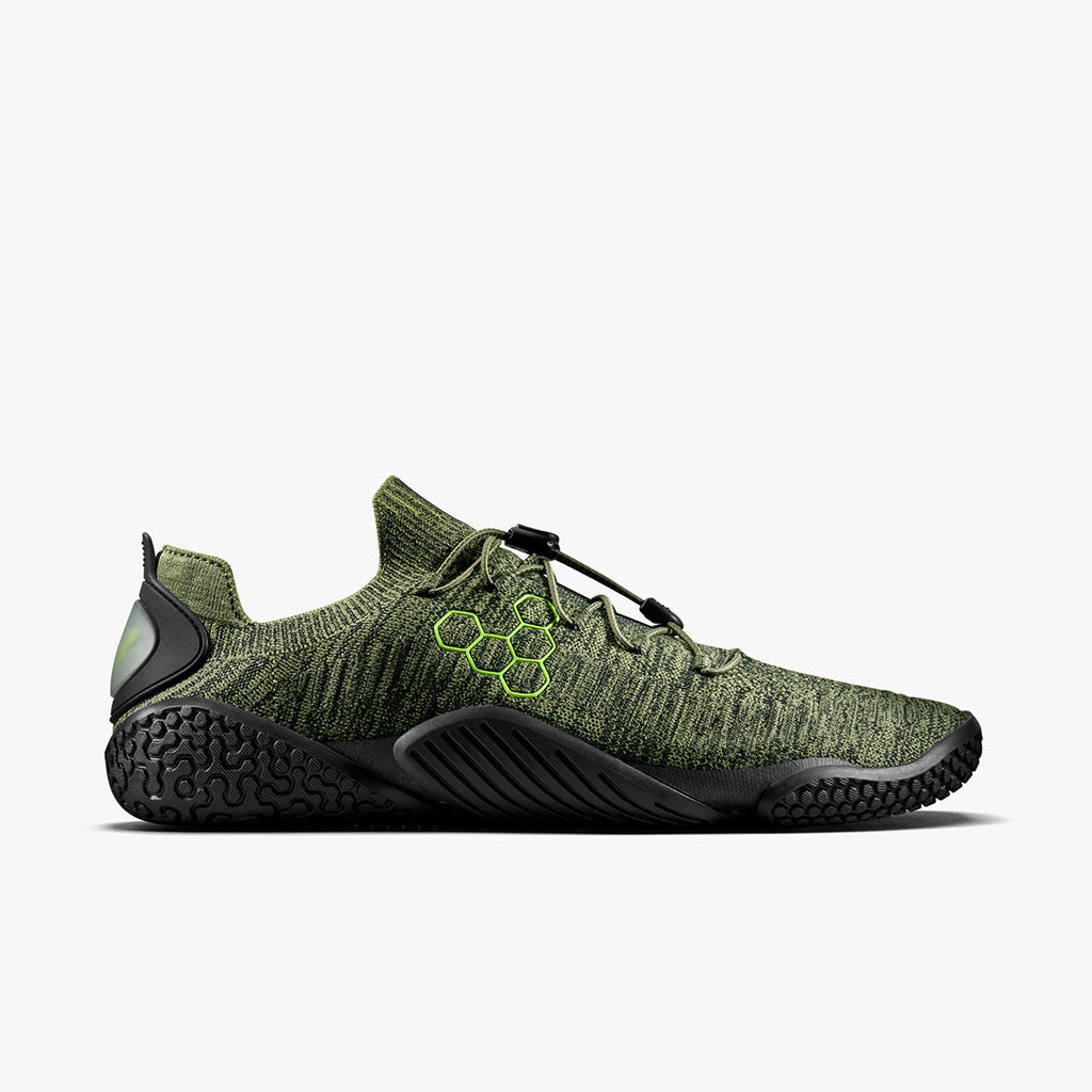 Vivobarefoot  Motus Flex Womens Forest Green/Acid Lime