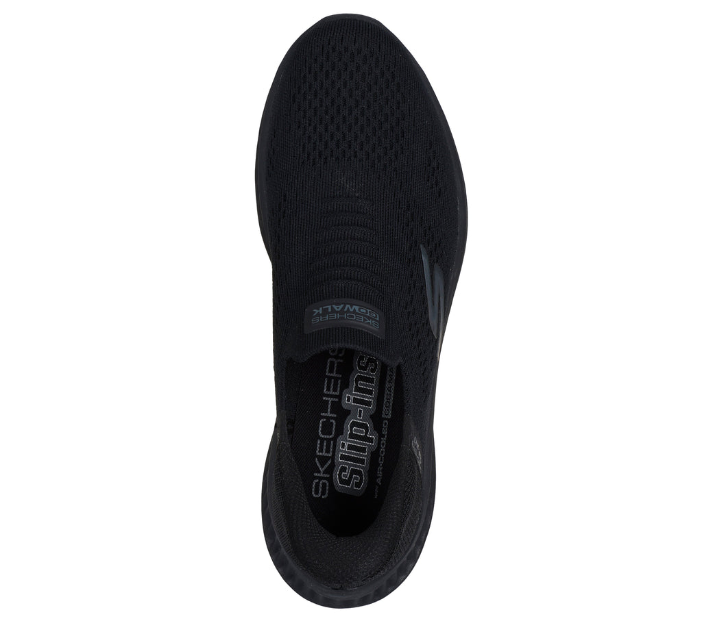 SKECHERS MEN'S GO WALK NOW - BLACK/BLACK