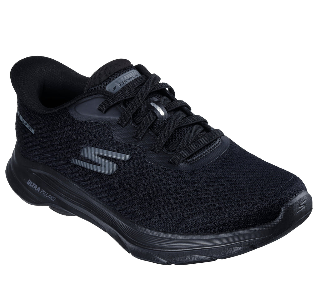 SKECHERS MEN SHOES GO WALK PERFORMANCE - BLACK/BLACK