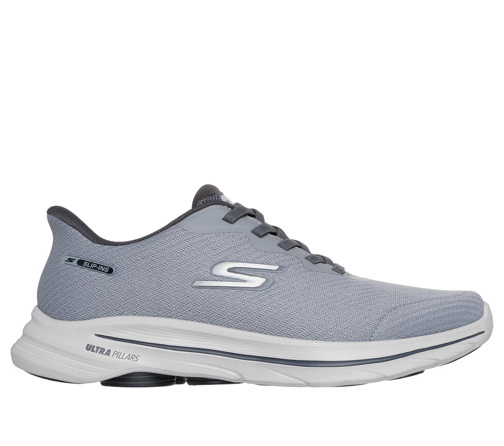 SKECHERS MEN SHOES GO WALK PERFORMANCE - GREY