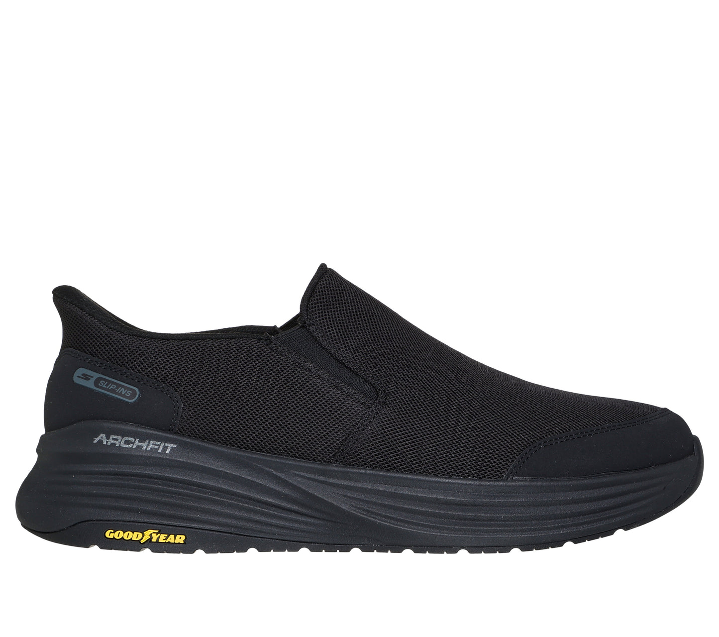 Skechers Men's Go Walk Stability 2.0 Walking Shoes – Black/Black