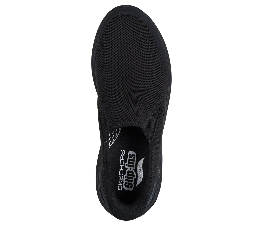 Skechers Men's Go Walk Stability 2.0 Walking Shoes – Black/Black