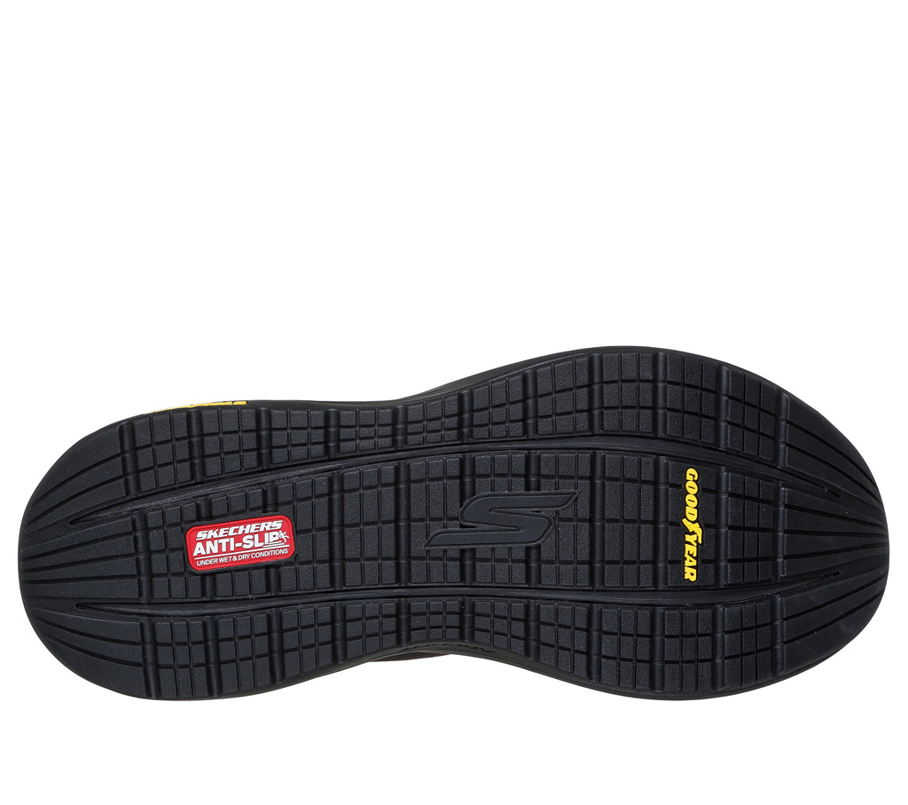 SKECHERS MEN SHOES GO WALK STABILITY 2.0 - BLACK/BLACK