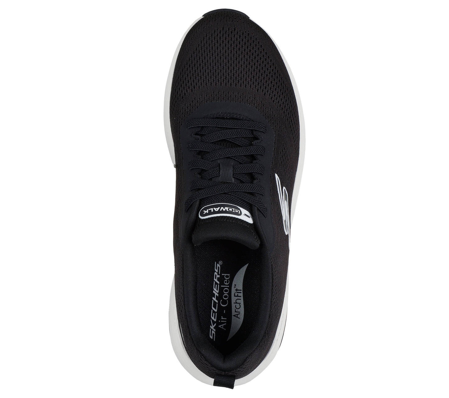 SKECHERS MEN SHOES GO WALK STABILITY 2.0 - BKW