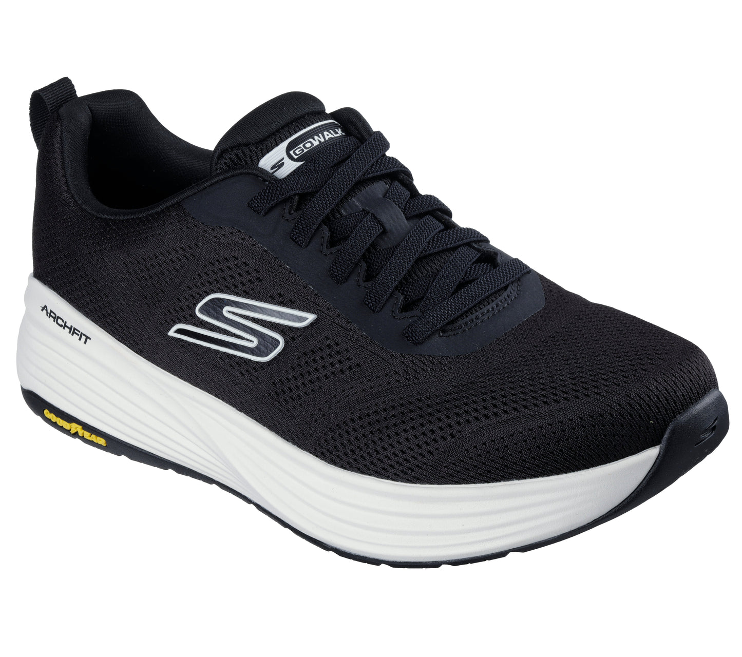 SKECHERS MEN SHOES GO WALK STABILITY 2.0 - BKW