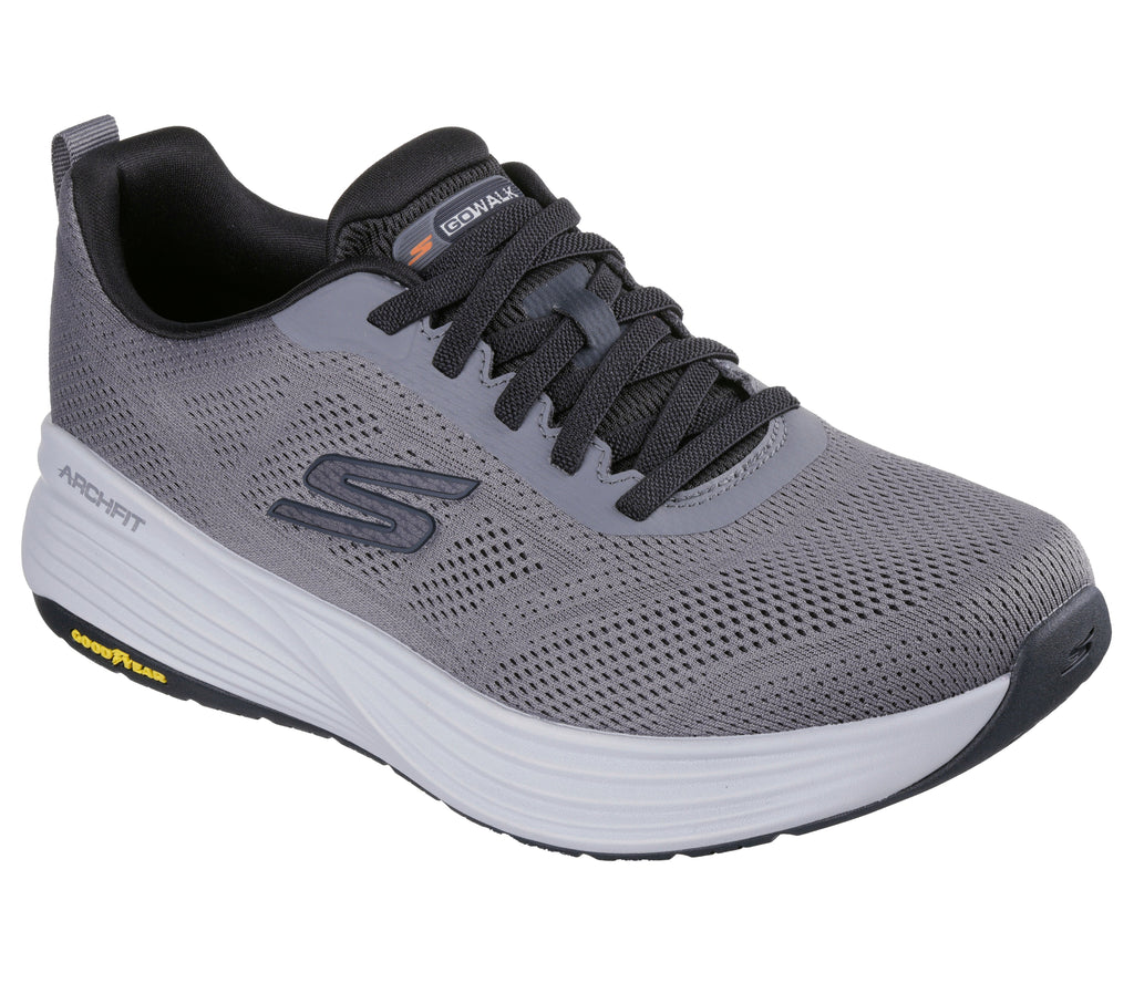 SKECHERS MEN SHOES GO WALK STABILITY 2.0  - GRAY CHARCOAL
