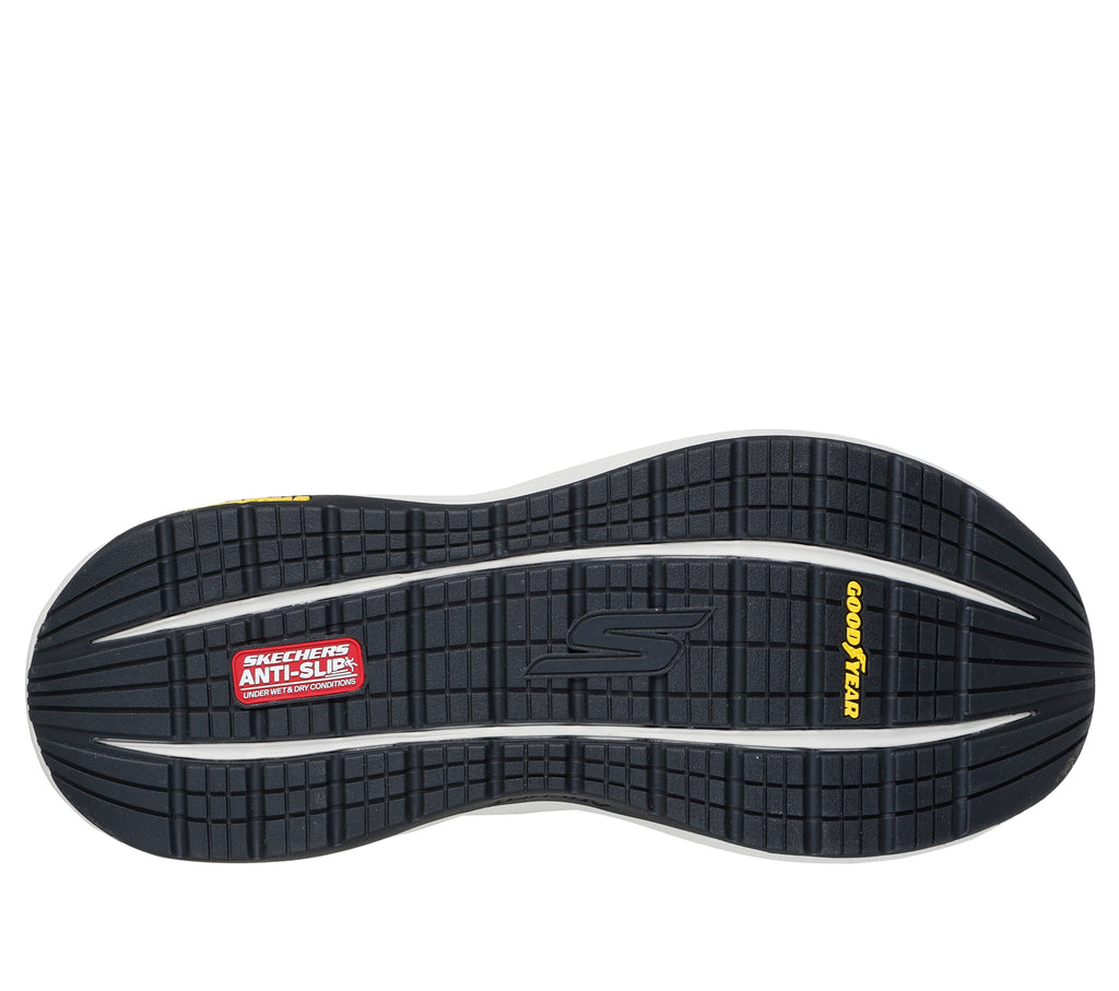 SKECHERS MEN SHOES GO WALK STABILITY 2.0-WHITE/BLACK