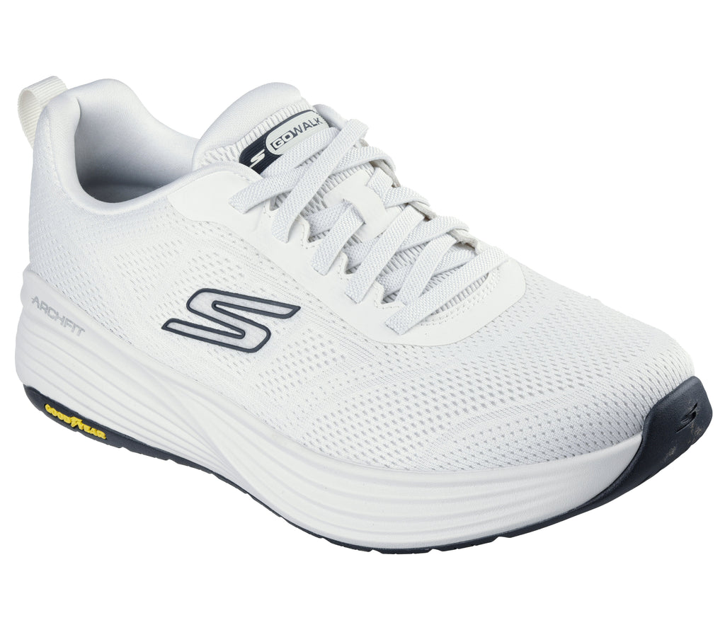 SKECHERS MEN SHOES GO WALK STABILITY 2.0-WHITE/BLACK