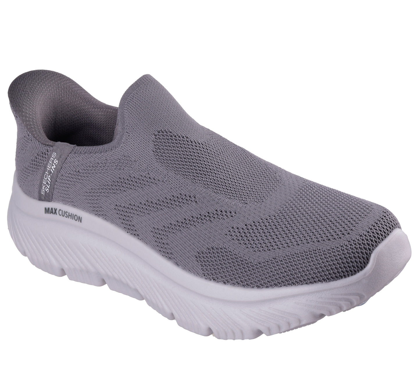 SKECHERS MENS GO WALK MAX CUSHIONING HYPER BURST - CHARCOAL