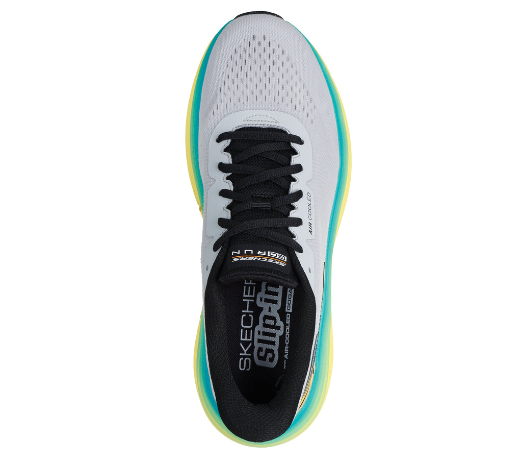 SKECHERS MENS MAX CUSHIONING ENDEAVOUR - WHITE MULTI
