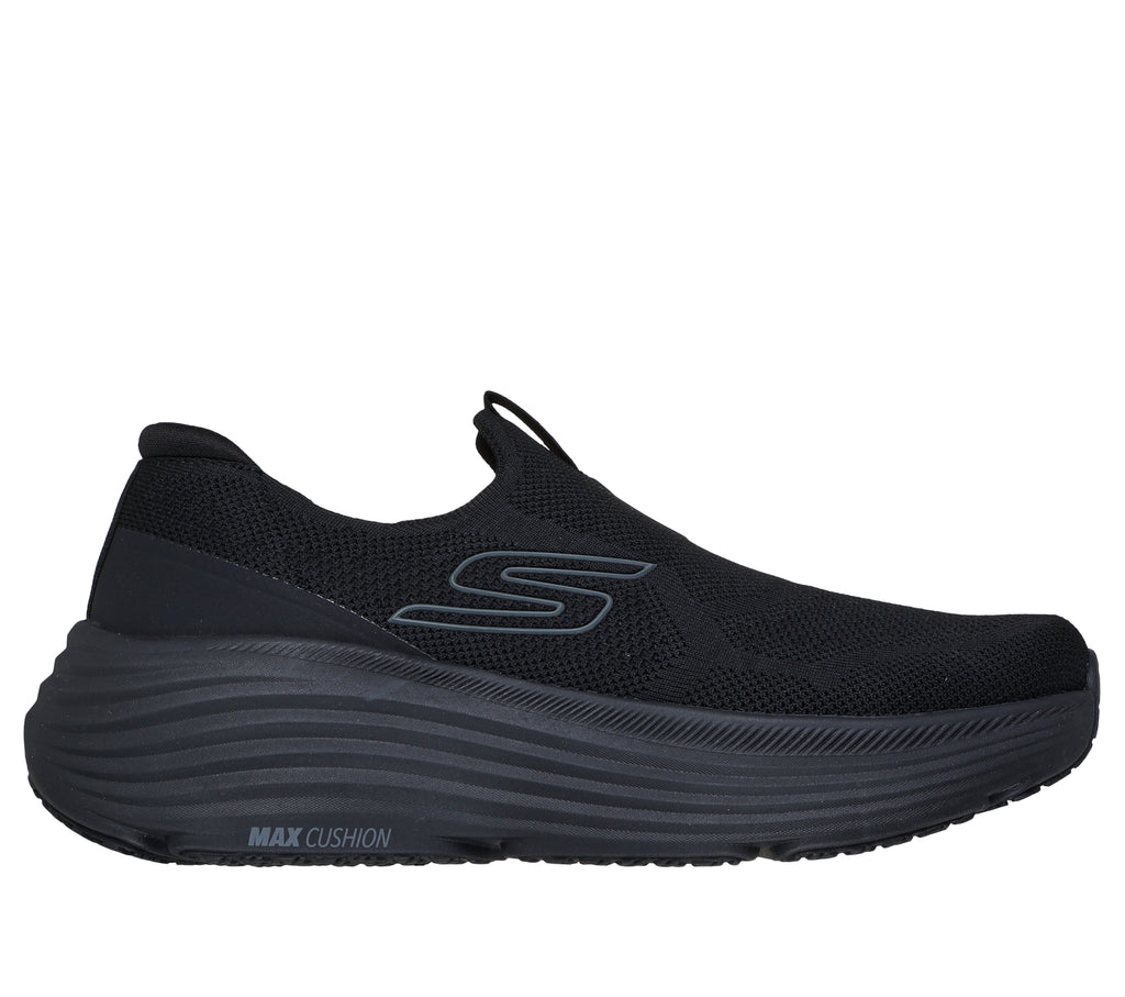 SKECHERS MENS MAX CUSHIONING ENDEAVOUR - BLACK