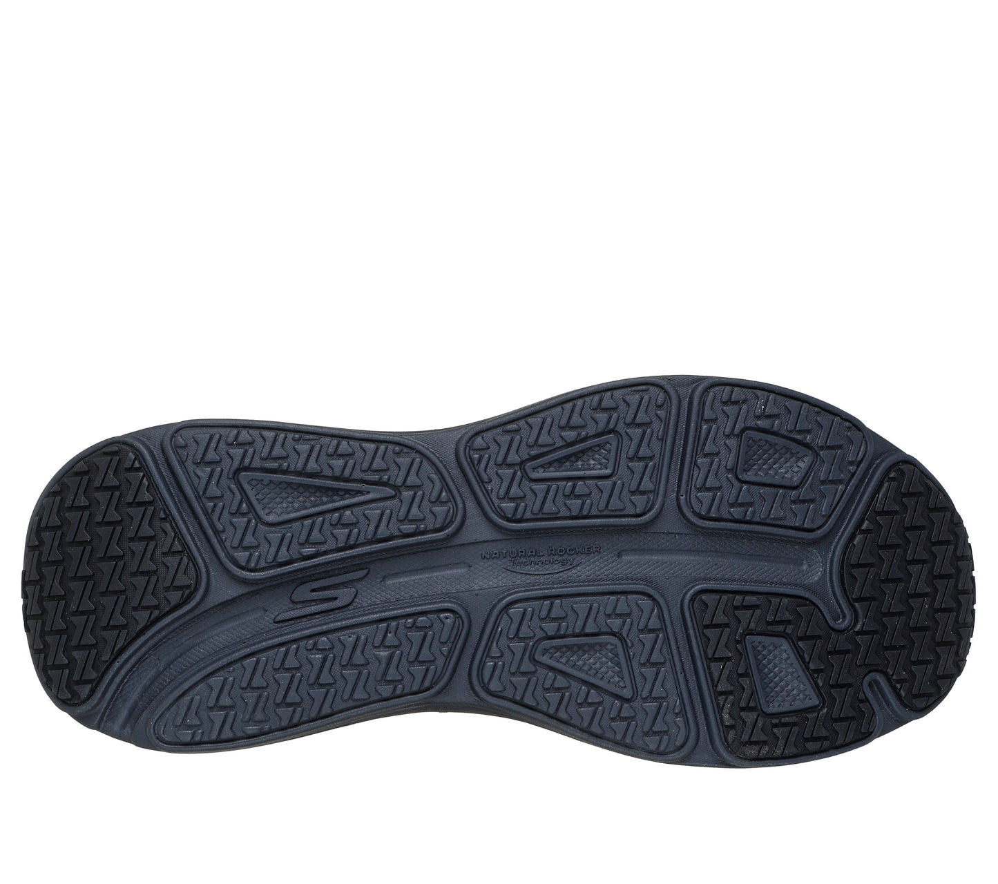 SKECHERS MAX CUSHIONING ENDEAVOUR MEN WALKING SHOES - CHARCOAL BLACK