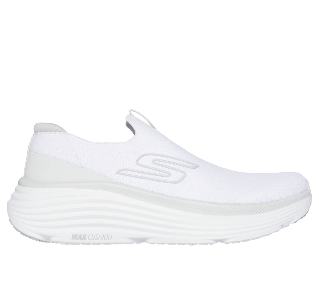 SKECHERS MENS MAX CUSHIONING ENDEAVOUR - WHITE