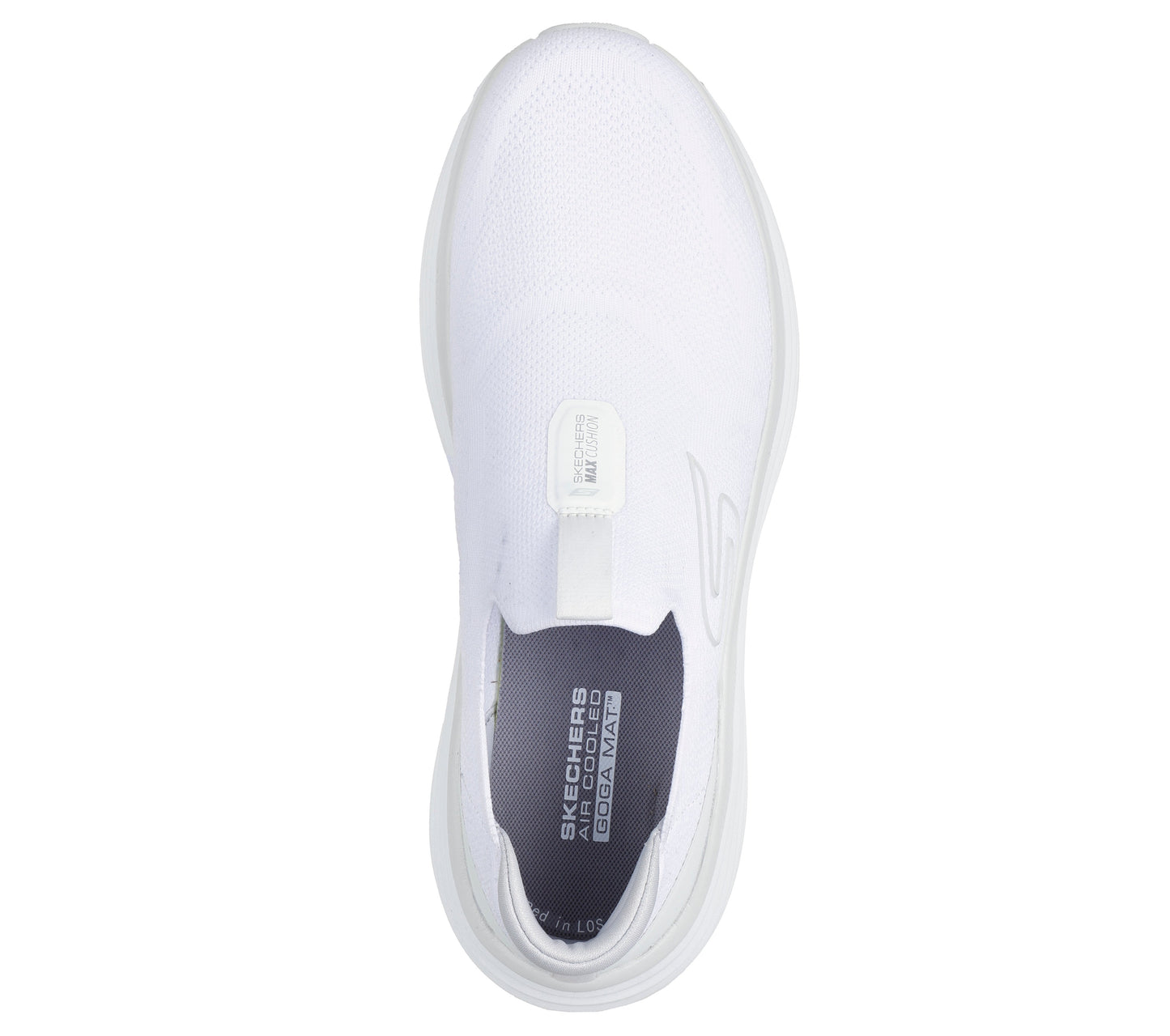 SKECHERS MENS MAX CUSHIONING ENDEAVOUR - WHITE