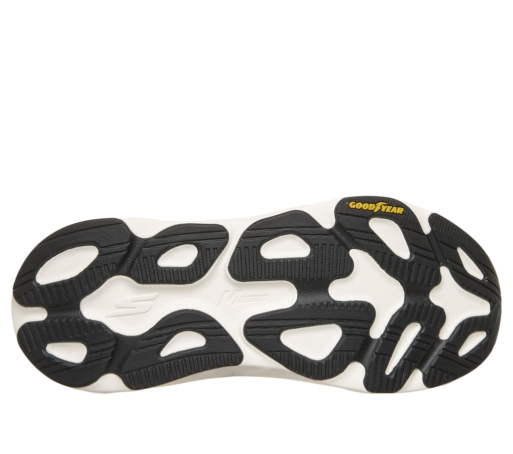 SKECHERS MENS MAX RUN PERFORMANCE	- BLACK/WHITE