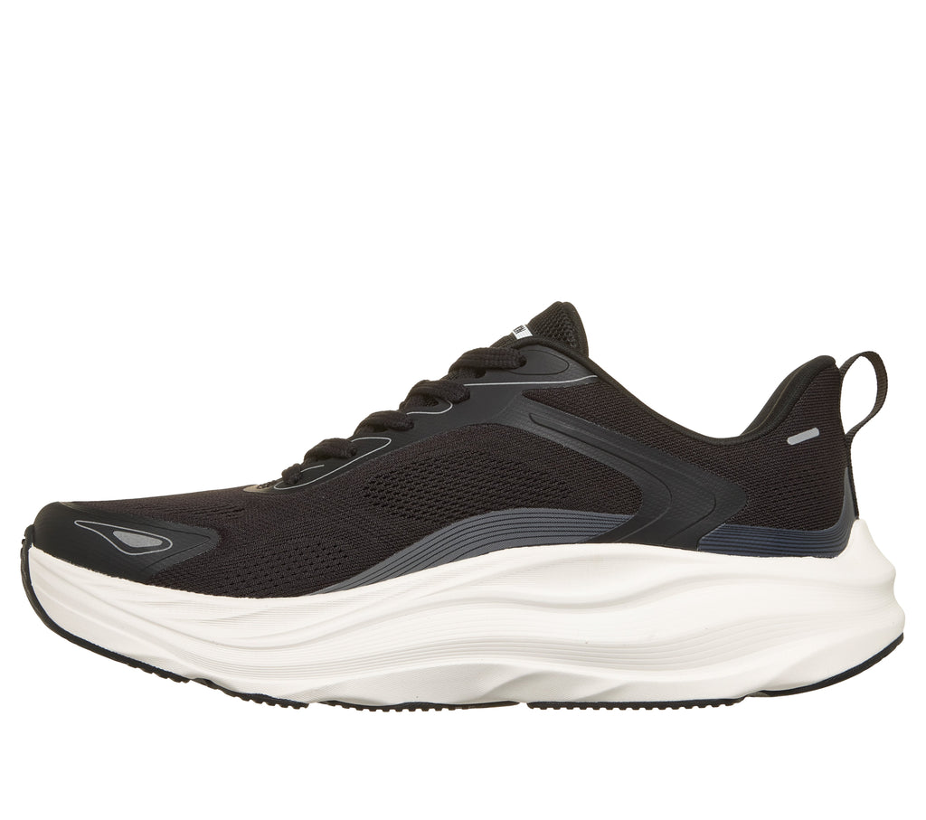 SKECHERS MENS MAX RUN PERFORMANCE	- BLACK/WHITE