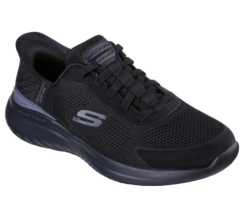 SKECHERS MENS SHOES BOUNDER 2.0 - BLACK CHARCOAL