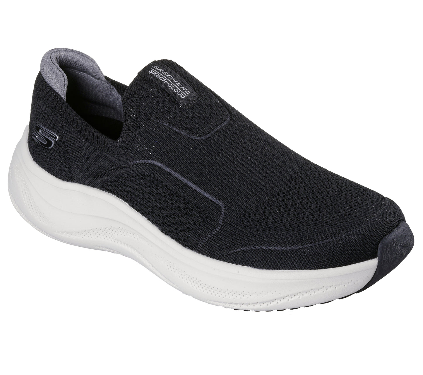 SKECHERS MENS SKECH CLOUD - BLACK