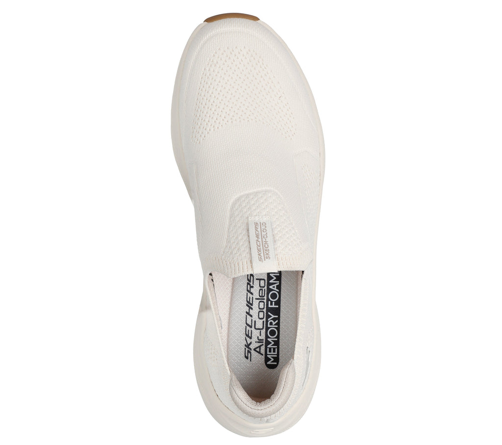 SKECHERS MENS SKECH CLOUD - OFF WHITE