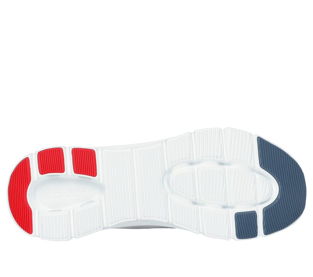 SKECHERS MEN'S HANDS FREE SLIP-INS: ARCH FIT GLIDE-STEP PRO - LIGHT GRAY BLUE