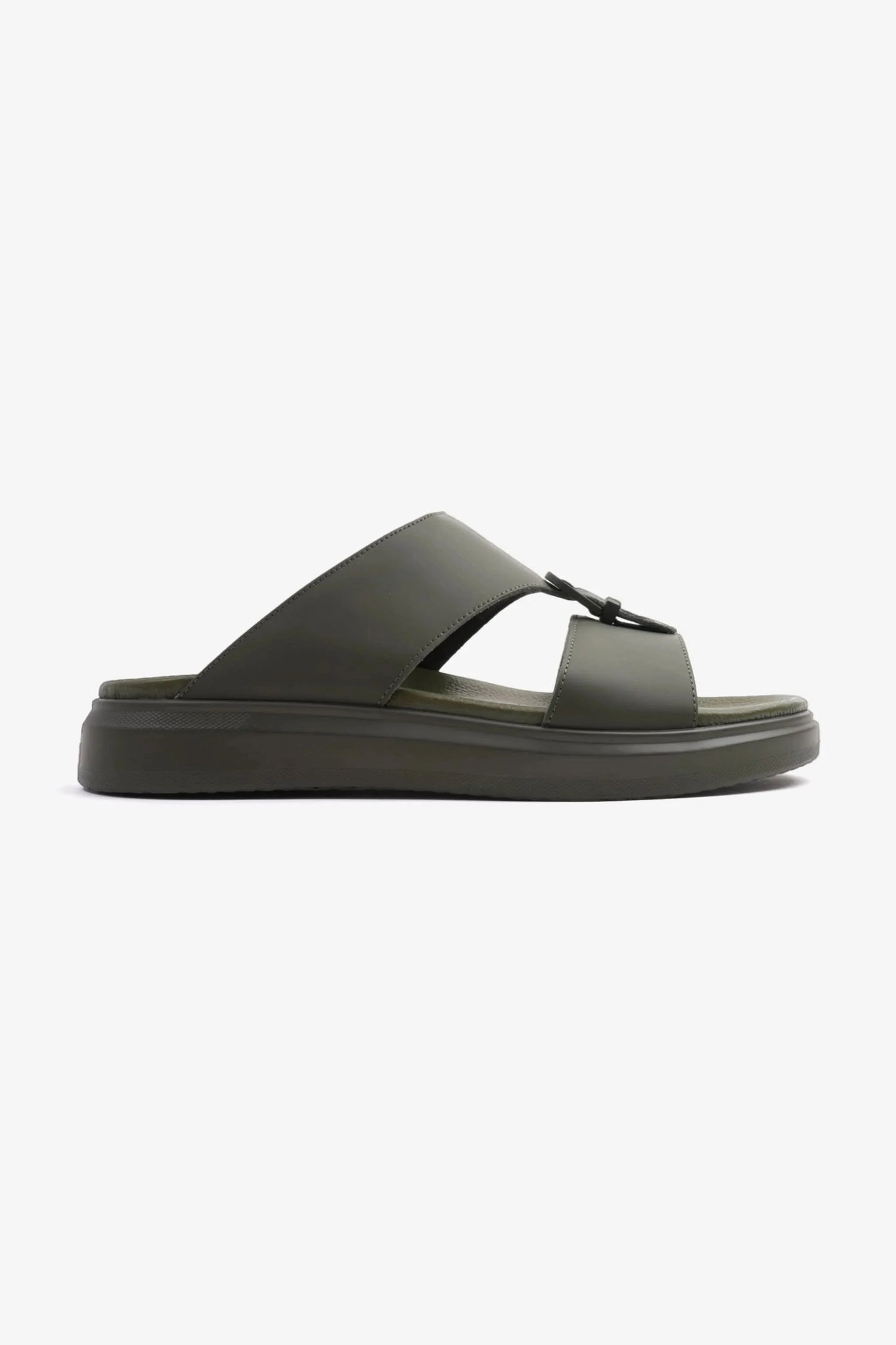 Cavalier Uomo Men's Arabic Classic Trim Extra Cushioned Sandals Olive MSDCVBOL05