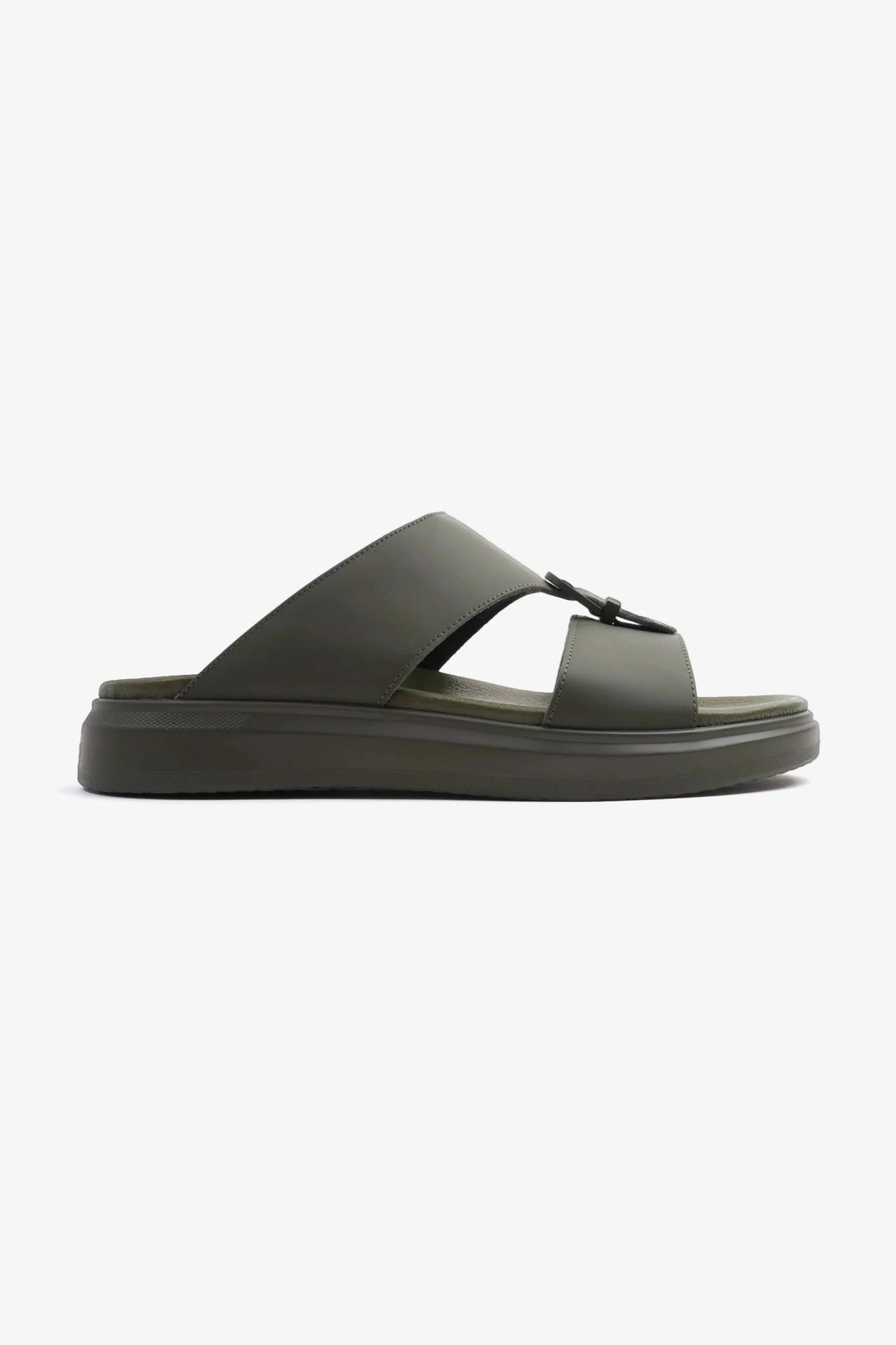 Cavalier Uomo Men's Arabic Classic Trim Extra Cushioned Sandals Olive MSDCVBOL05