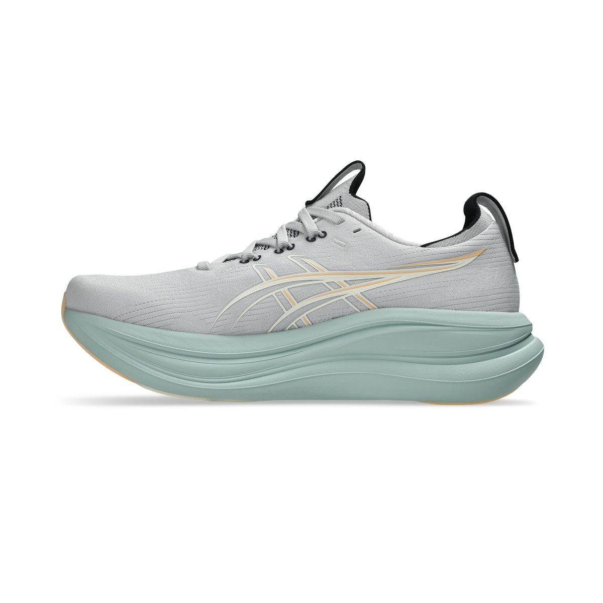ASICS MEN SHOES GEL NIMBUS 28 CLOUD GREY/CREAM-thumbmail-2