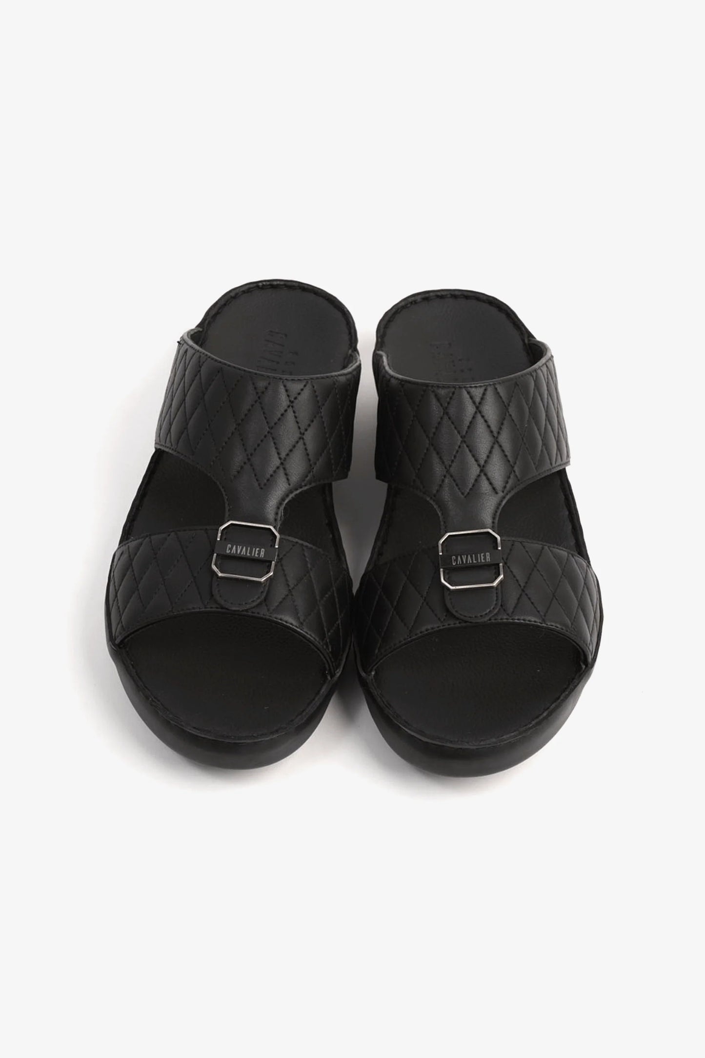 Cavalier Uomo Men's Arabic Sandals Black CV1105