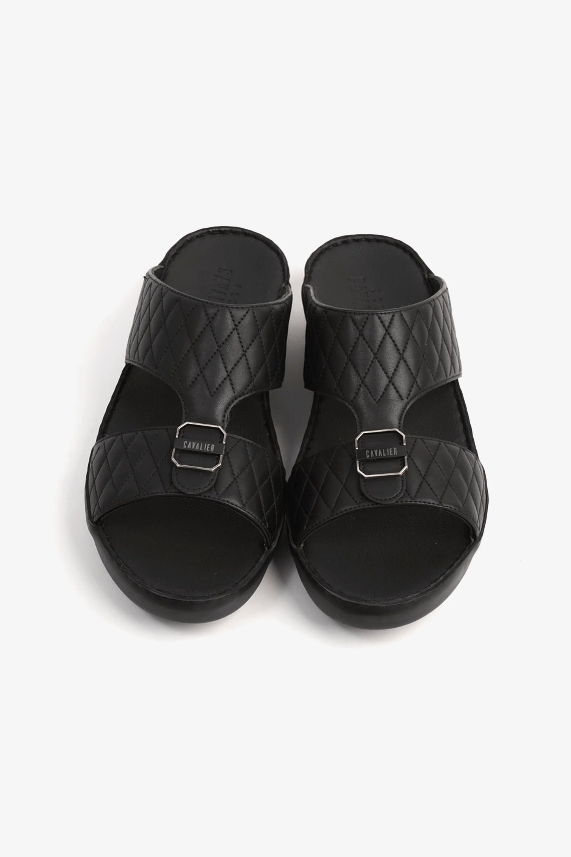 Cavalier Uomo Men's Arabic Sandals Black CV1105