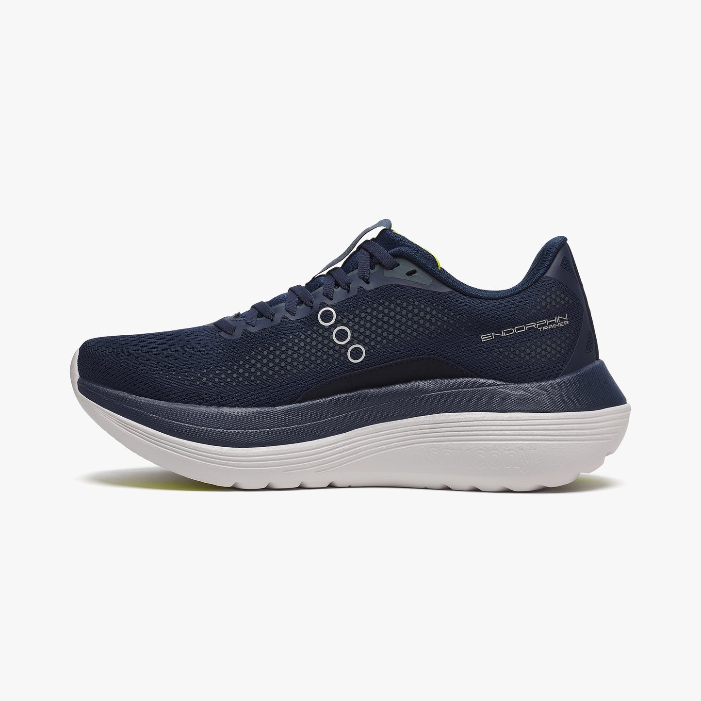 SAUCONY ENDORPHIN TRAINER NAVY/PRIMROSE