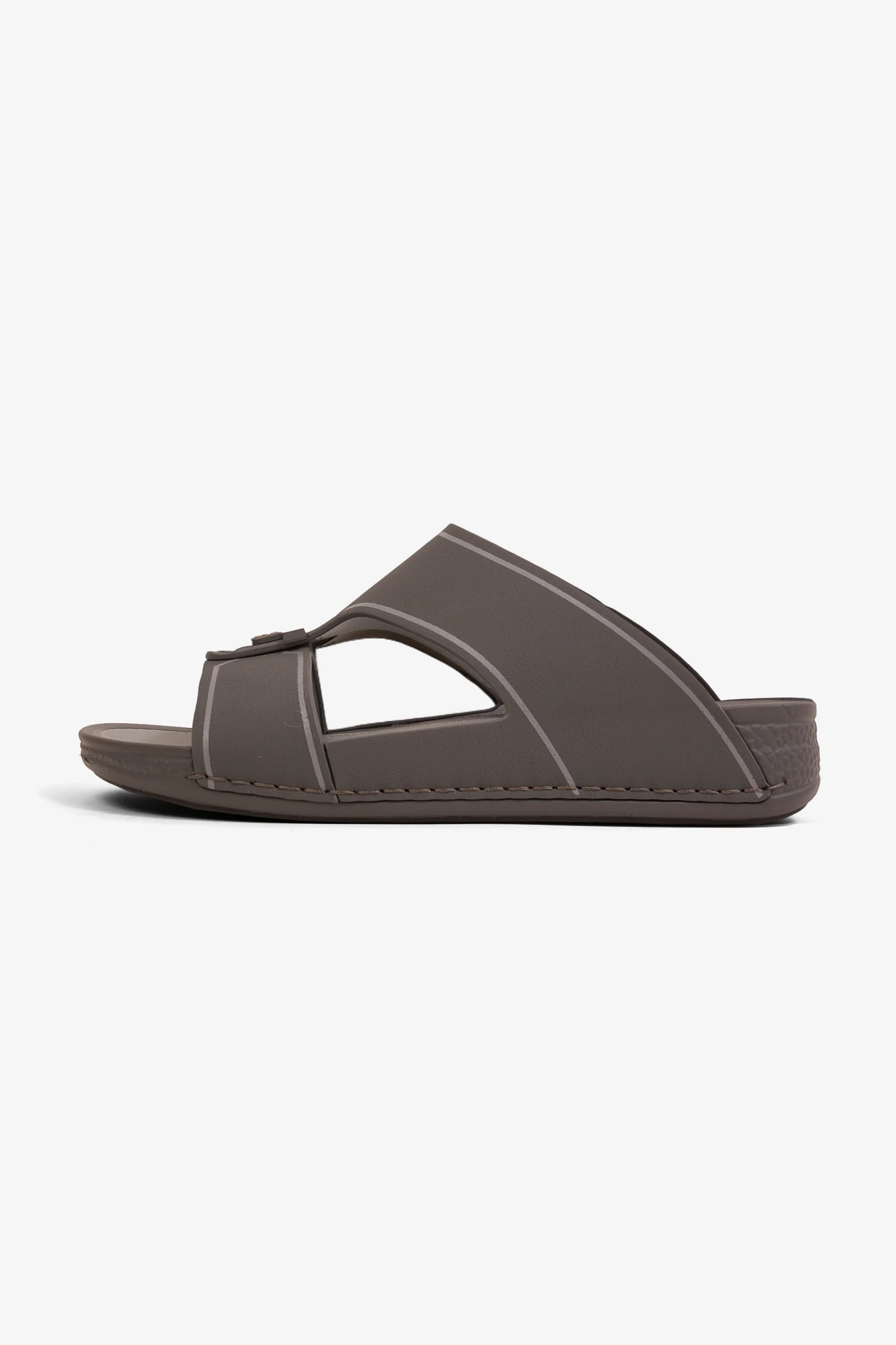 Comfort Plus Men's Equilibrium Walk Arabic Sandals Grey MSDGBCPAS107